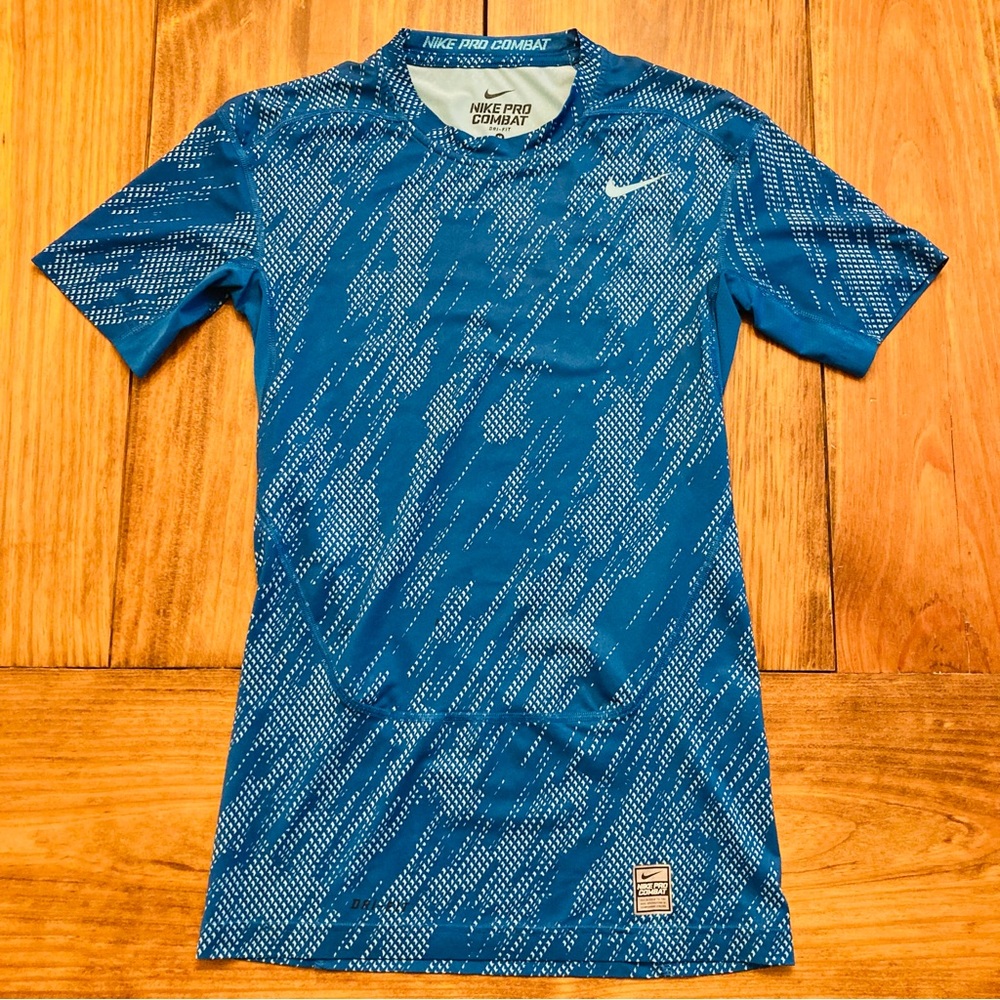 Nike Pro Combat Dri-Fit Compression T-Shirt EUC